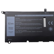 Laptop Battery 52Wh DXGH8 0DXGH8 Battery For Dell XPS 13 9370 9380 Latitude 3301 picture