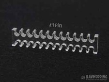 PC Acrylic Cable Combs - CLEAR & BLACK picture