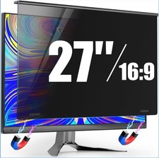 Magnetic Privacy Screen for Frameless Computer Monitor 27 Inch 16:9 Aspect Ra... picture