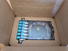 NEW Leviton SPLCS 2QL SDX Splice Module 12F OM4 DPLX LC SH OPT-X AQUA 12 Fiber picture