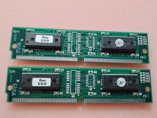 16MB 2x8MB ADVANTAGE SIEMENS EDO DRAM 60ns 72-Pin Desktop SIMM Memory Ram KIT picture