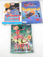 Lot Vintage PC Software - Laser Chess Jungle Pinball Paint Shop 3.5