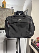 Wenger Mainframe 15 in Laptop Briefcase Black/Gray Padded Partitions picture