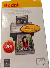 Kodak PH-160 Color Cartridge & Photo Paper Kit - 4 Cartridges & 100 Photo Paper picture