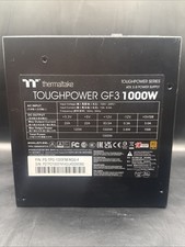 Thermaltake Toughpower GF3 1000W ATX 3.0 Modular Power Supply, Black picture
