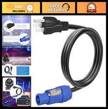 3-Prong PowerCON to NEMA 5-15P Cable, 20A 3 Pin Connector Cord for Stage Lights, picture