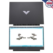 New For HP Victus 16-R / 16-S Black LCD Back Cover Lid Front Bezel Hinges US picture