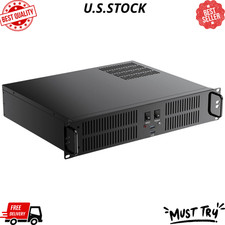 NEW 2U Rackmount Server Chassis Micro-ATX 2x 3.5