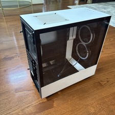 NZXT CA-H510i-W1 Compact ATX Mid-Tower Gaming Case - Matte White picture