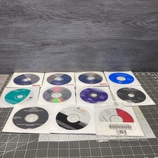 Lot of Vintage Dell OS, Driver, Application & Utility Discs Adobe And App Lot/11 picture