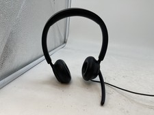 Microsoft USB Headset – Wired On-Ear Headphones with In-Line Controls Free S/H picture