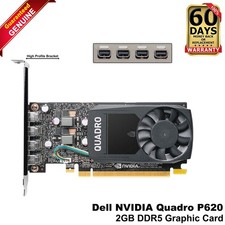 Dell Nvidia Quadro P620 2GB GDDR5 PCIe x16 4x Mini DP Video Graphics Card PWF85 picture