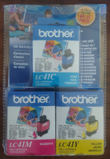 Genuine Brother LC41CL3PKS Color Combo Ink Cartridges OEM NEW OPEN BOX picture