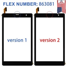 New 8 Inch Digitizer Touch Screen Panel Glass Replacement For Foxx Tablet 863081 picture