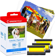 Photo Paper Ink KP-108IN Glossy Photo Paper Ink for Canon CP740 3 Ink 108 Sheets picture