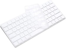 ProElife Ultra Thin Silicone Keyboard Protector Cover Skin for Transparent  picture