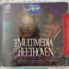 MICROSOFT MULTIMEDIA BEETHOVEN CD-ROM WINDOWS picture