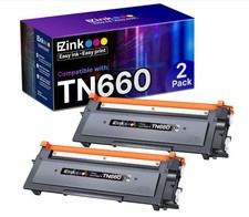 ✅ E-Z Ink TN660 TN630 Toner Cartridge Compatible for Brother QTY 2 Black picture
