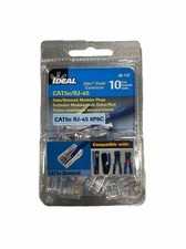 IDEAL 85-147 CAT5e/RJ-45 Data/Network Modular Plugs (10 PACK) picture