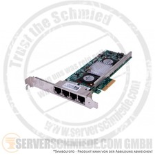 DELL Broadcom 5709C 4x 1GbE RJ-45 Quad Port Gigabit Ethernet Network PCIe x4 Con picture