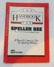 The Handbook For Speller Bee vintage computer software book First Byte - picture