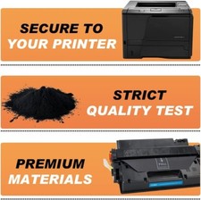 V4INK 1PK Compatible Toner Cartridge Replacement for HP 80X CF280X 80A Toner picture
