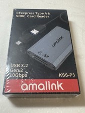 CFexpress Type A & SDXC Gen 2 Card Reader-Dual Slot Adapter w/ USB 3.2 Amalink picture