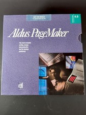 Aldus Pagemaker Version 4.0 Eval Desktop Publishing Software Set for Macintosh picture