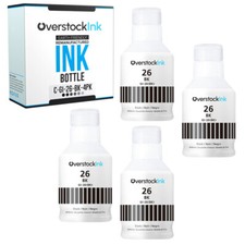 4-Pack Compatible OSI GI-26 Black Ink Refill for Canon MAXIFY GX6020 GX7020 picture