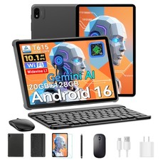10.1inch Android 16 WiFi Tablet sets 20GB RAM 128GB 8-Core with Keyboard & Mouse picture