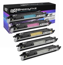 5PK Reman Toner for HP 130A 2x CF350A 1ea CF351A CF352A CF353A picture