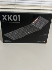ProtoArc XK01 Foldable Full-Size Wireless Keyboard - Open Box picture