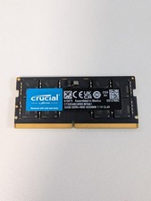 Crucial 32GB 1x32GB DDR5 4800 SO-DIMM CL40 1.1V Laptop RAM Memory picture