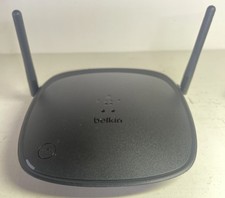Belkin N300 Wi-Fi Router F9K1007V1 300Mbps 4 LAN Ports WPS ethernet FAST SHIP🔥 picture