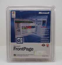 Microsoft Front Page 2002 For Windows Web Site Software picture
