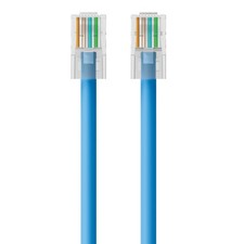 Belkin A3L980B14-BLU-S 14ft CAT6 Ethernet Patch Cable Snagless RJ45 M/M Blue picture