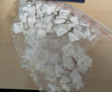 Kailh Elements White Series Low Profile Mechanical Keyboard Switches POM x90 picture