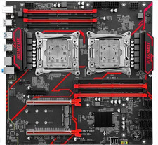 X99-9D4 Motherboard LGA 2011-3 DDR4 256GB M.2 NVME SATA3.0 for Xeon E5 V3 V4 picture