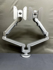 Dual Monitor Arm Desk Mount Silver ESI Edge 2 VESA 75/100 Adjustable picture