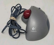 Logitech T-BB18 TrackMan Wheel Marble Mouse Wired USB Trackball Ball  picture