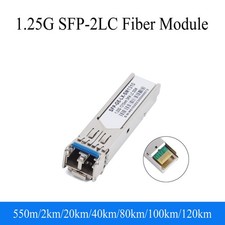 1PCS Gigabit Fiber SFP Transceiver Module 2×LC 1.25G for Cisco Mikrotik Switch picture