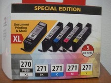 Canon PGI 270 XL /CLI 271   Black/Color Ink Cartriges picture