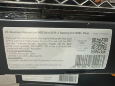 EK-Quantum Momentum ROG Strix X299-E Gaming II Monoblock, D-RGB, Plexi picture