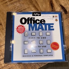 Office Mate Softkey for Windows 95 windows 3.1 and Macintosh CD-ROM picture