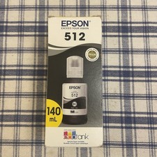 Original EPSON T512 EcoTank Ink Ultra-high Capacity Bottle Black 140mL picture