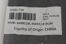 Chatsworth CPI Mounting Plate Rack to Runway 3 in Channel 15 18 in 10595 718 picture