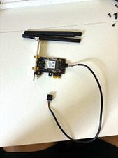 ASUS PCE-AX1800 WiFi 6 PCIe Adapter Bluetooth 5.2 Dual Band + Antennas & Cable picture