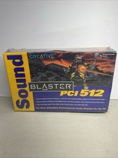 Creative Sound Blaster PCI 512 (SB4790) 4 Channel MIDI Line In/Out - New Sealed picture