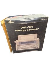 Tandy WP-101 WORDPROCESSOR Vtg NEW IN BOX RARE picture