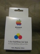 M3329G/A Color Ink (3 in 1) for Apple StyleWriter 2400 & 2500 Rare Vintage  picture